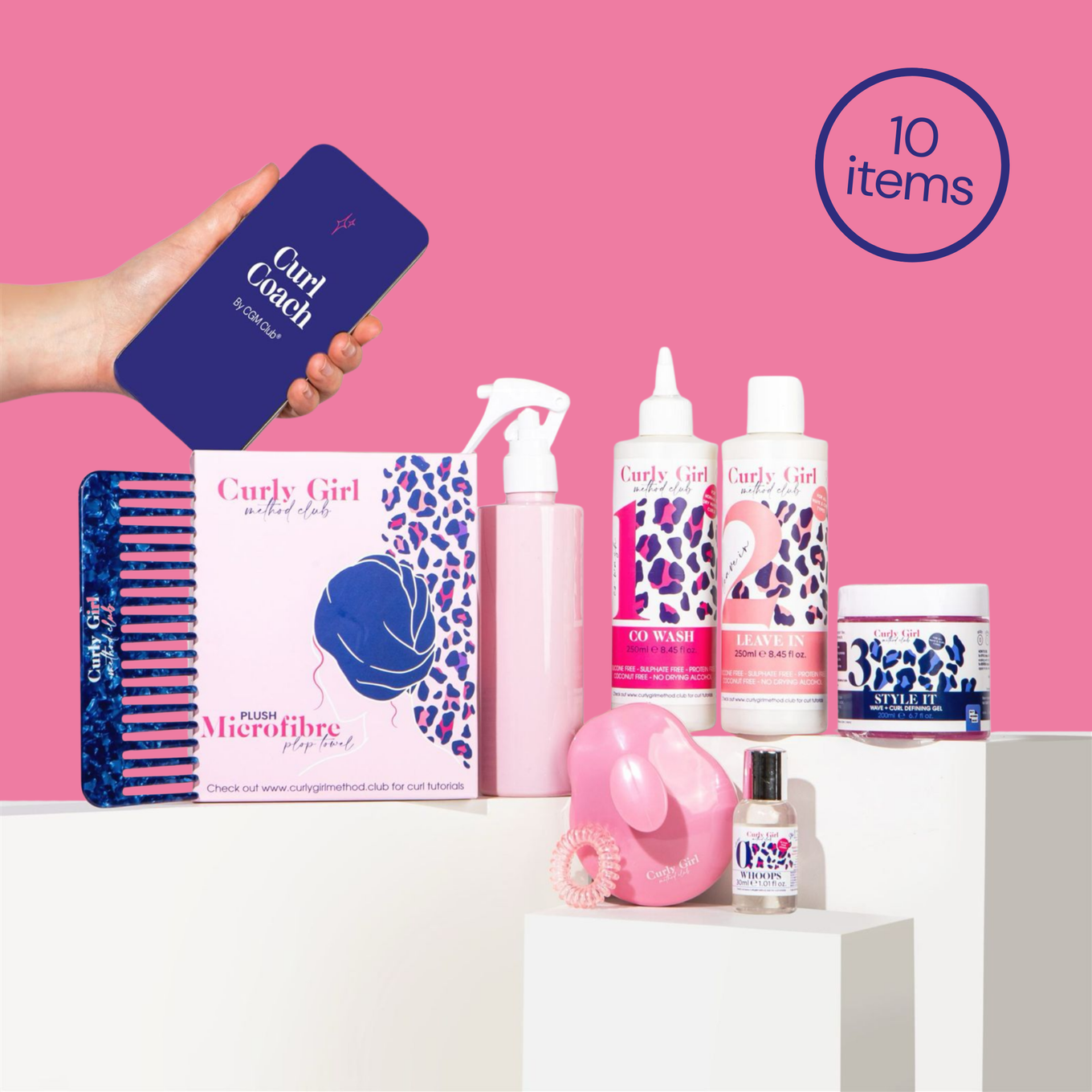 Wavy + Curly Girl Method Starter Kit