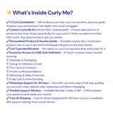 Curly Me Your 1:1 Curl Coaching & Personalised Kit