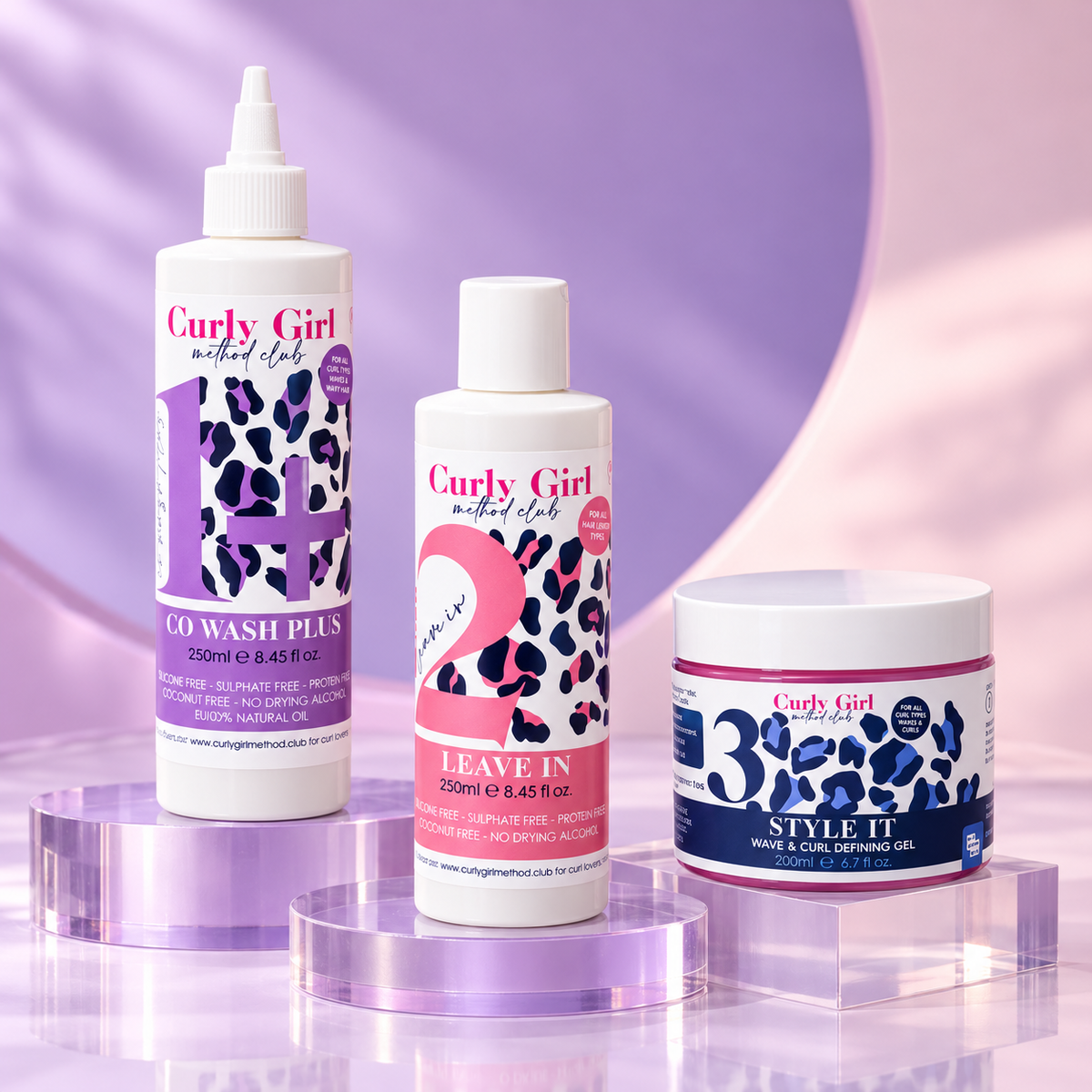 3-Step Curl & Wave Washday Essentials