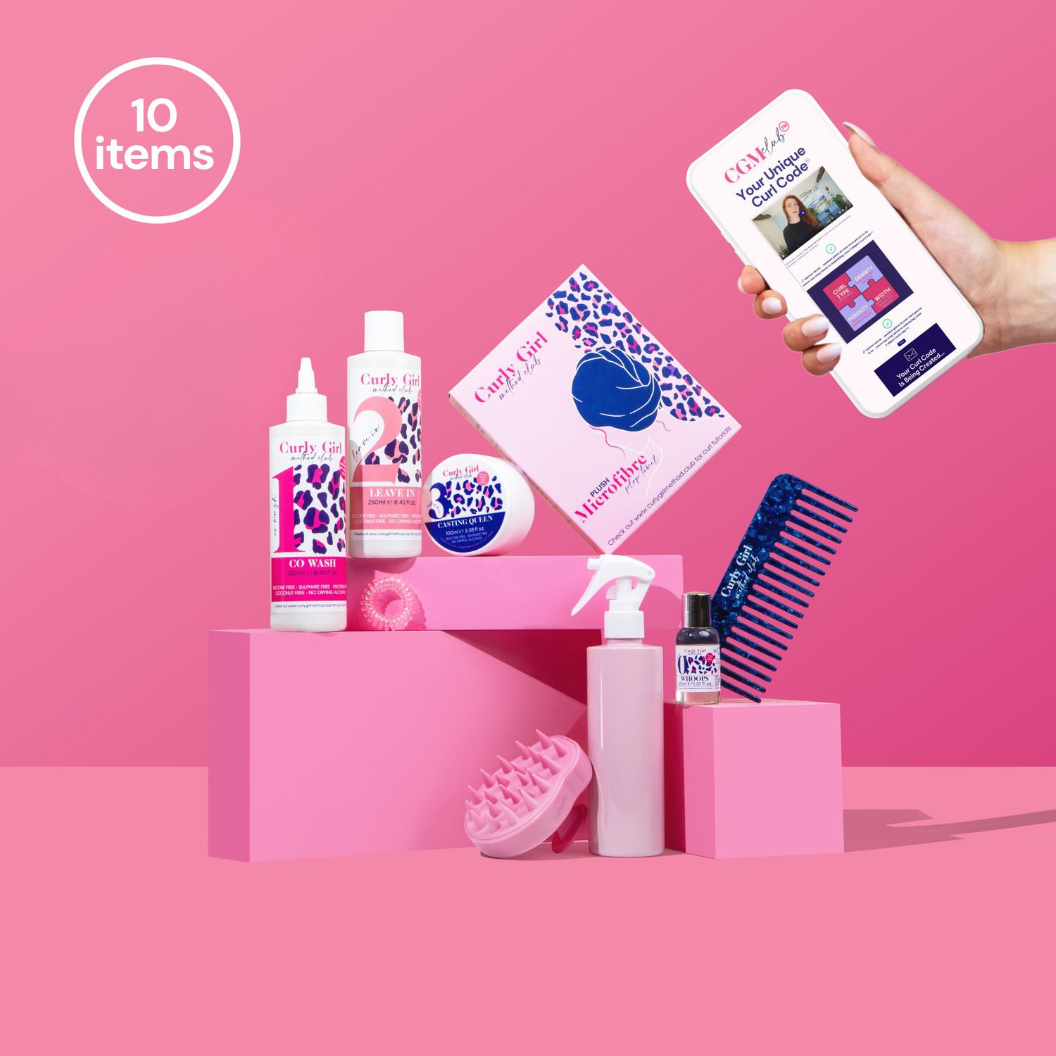 Wavy + Curly Girl Method Starter Kit