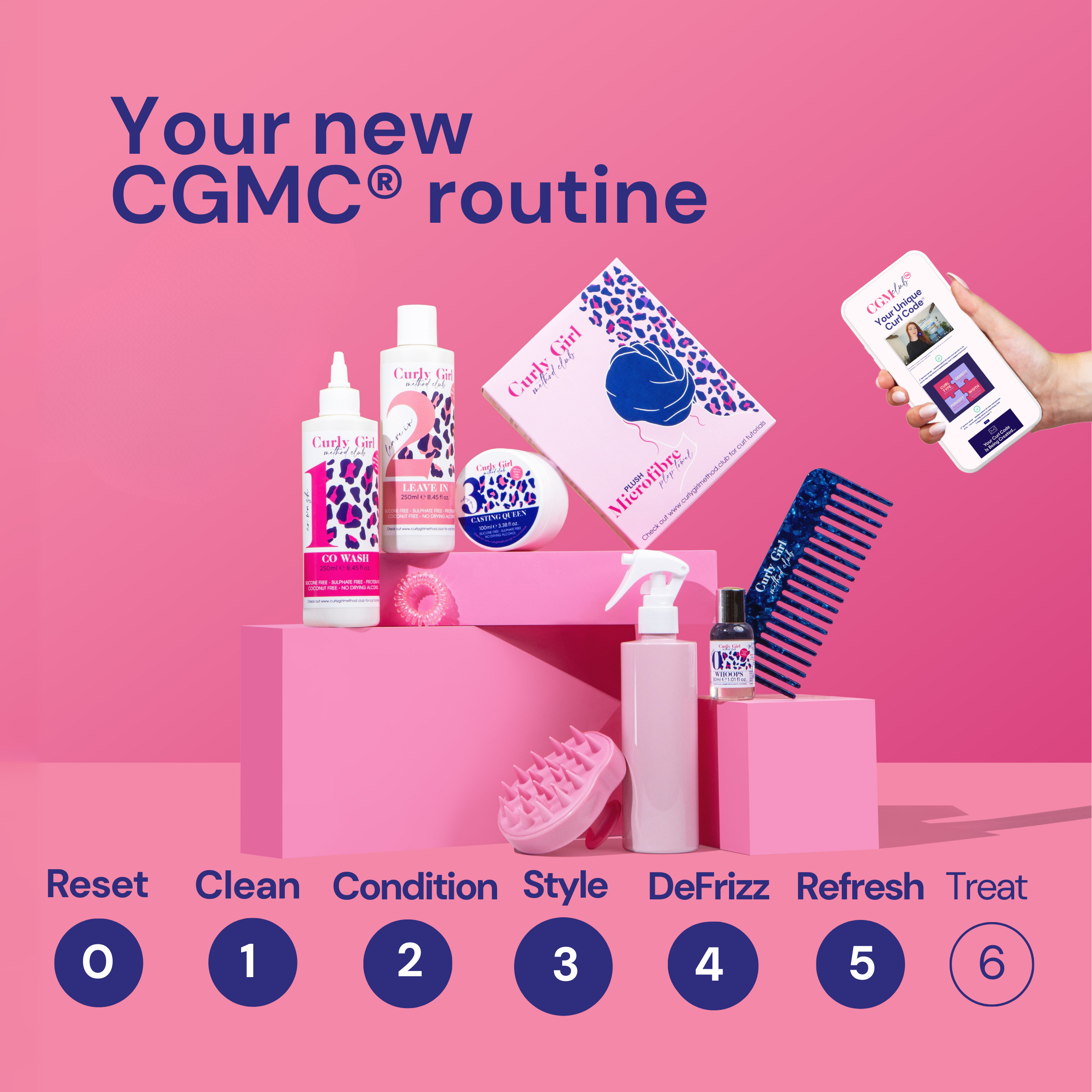 Wavy + Curly Girl Method Starter Kit