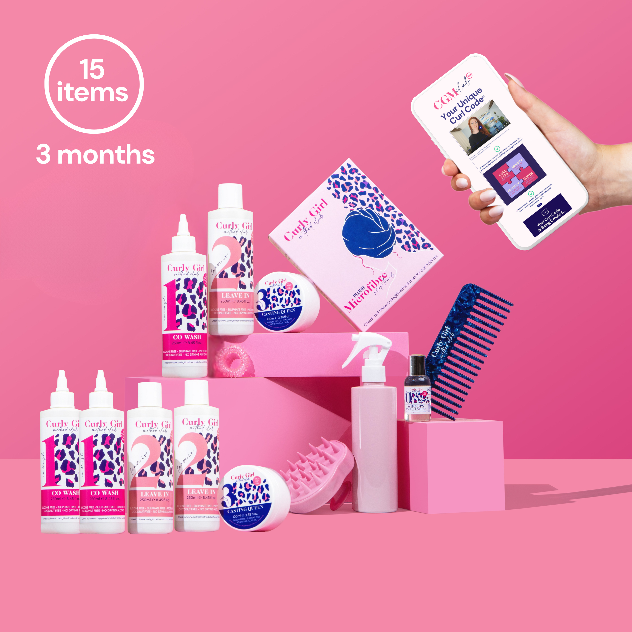 Wavy + Curly Girl Method Starter Kit