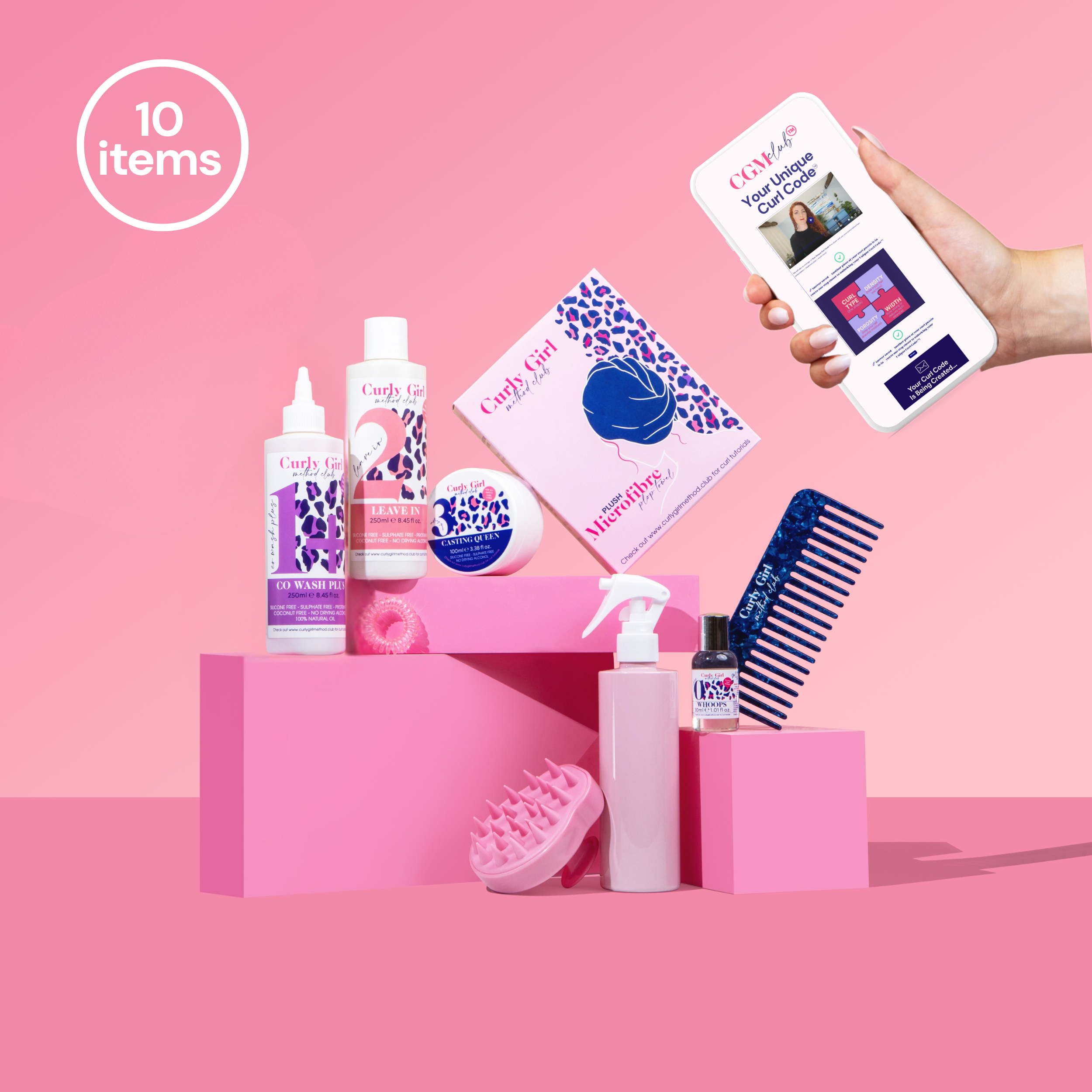 Wavy + Curly Girl Method Starter Kit