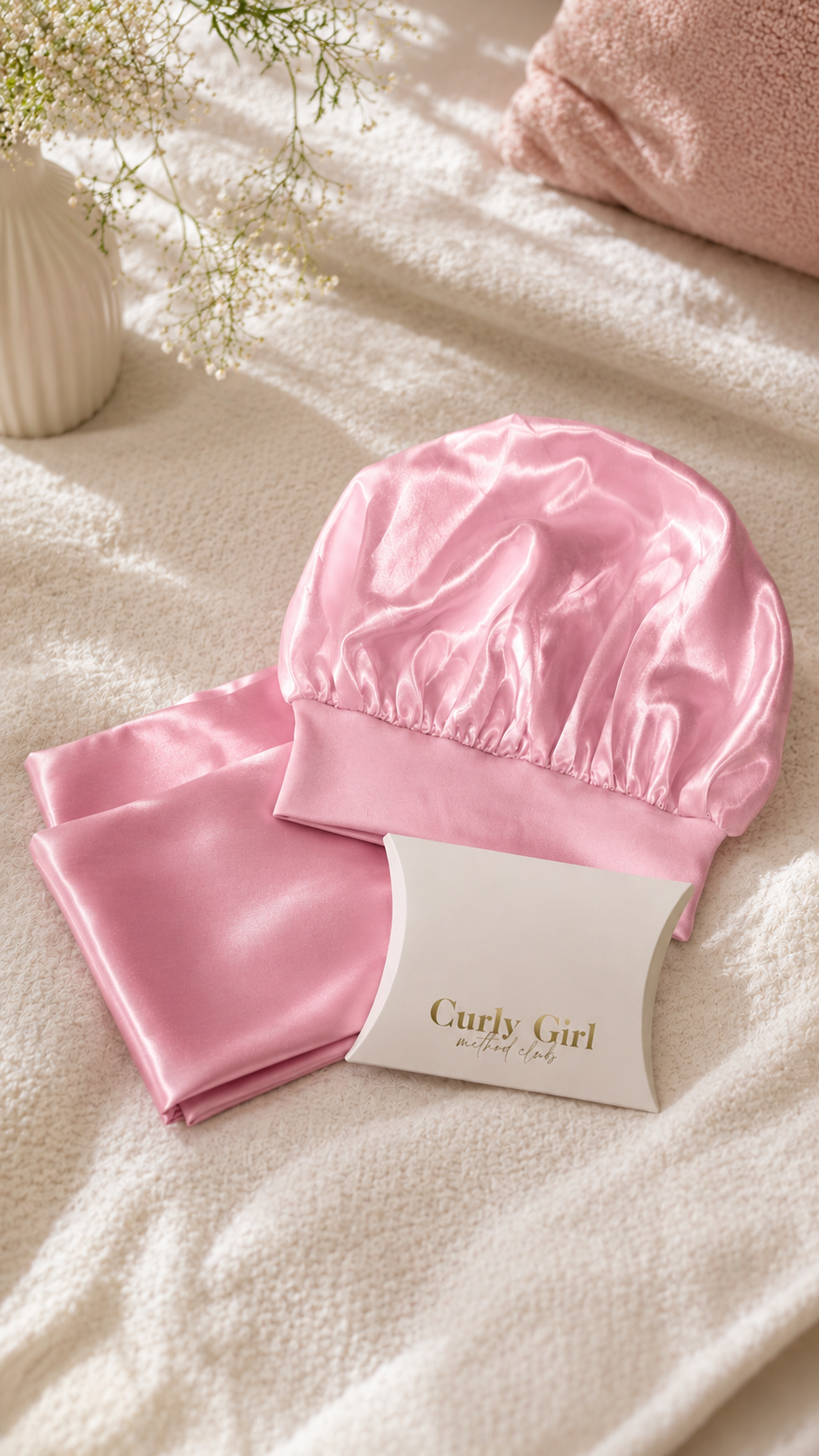 Satin Sleep Cap Wide Secure Head Band