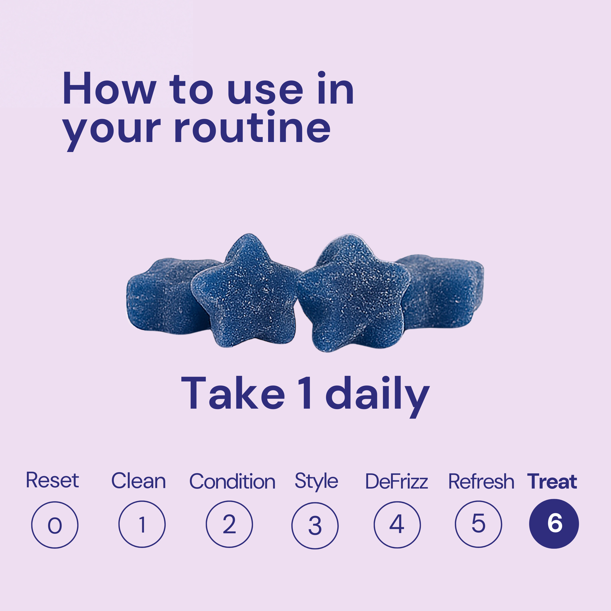 Grow + Glow Hair Vitamins - Biotin+ Gummies