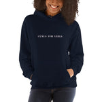 Curls for the Girls: Pale Pink Slogan Hoodie 6743600_5594 Navy / S Curls for the Girls: Pale Pink Slogan Hoodie