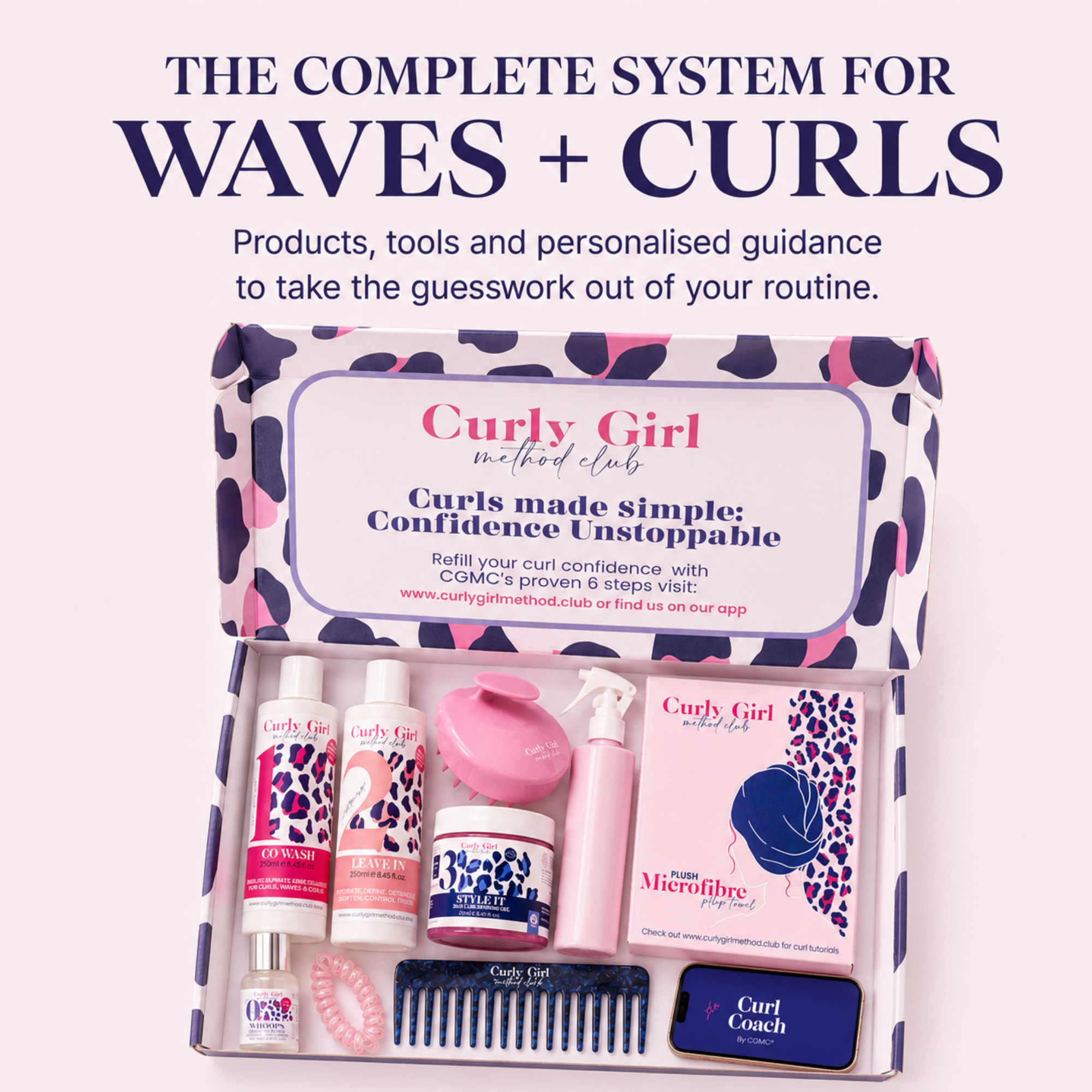Wavy + Curly Girl Method Starter Kit