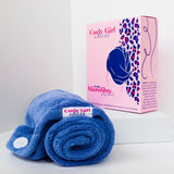 Step 4: Curl & Wave Safe Plop towel to reduce drying time by Curly Girl Method Club Plop & Quick Cloth Add a Quick Dry Cloth & tutorial Step 4: Curl & Wave Safe Plop towel to reduce drying time by Curly Girl Method Club