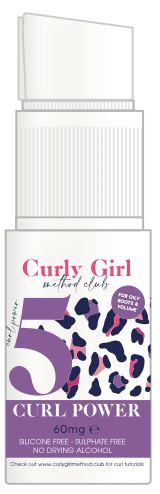 Step 5: Curl Power Dry Shampoo for next day hair 60g CURL POWER Dry Shampoo Step 5: Curl Power Dry Shampoo for next day hair 60g