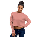 CurlyGirl Crop Sweatshirt with wrist detail