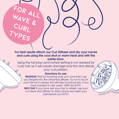 Step 4: Curl Dryer Anti Frizz Ionic Hair Dryer