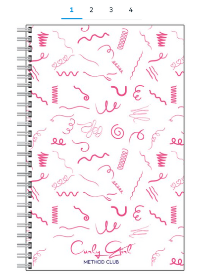 ALL THE CURLS NOTEBOOK