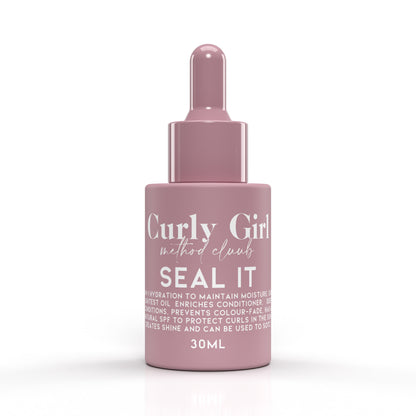 Step 6 : Seal It 30ml for dry hair, deep conditioning and SOTC