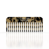 Step 1: Anti Static Wide Tooth Comb to detangle waves and curls Step 1: Anti Static Wide Tooth Comb to detangle waves and curls