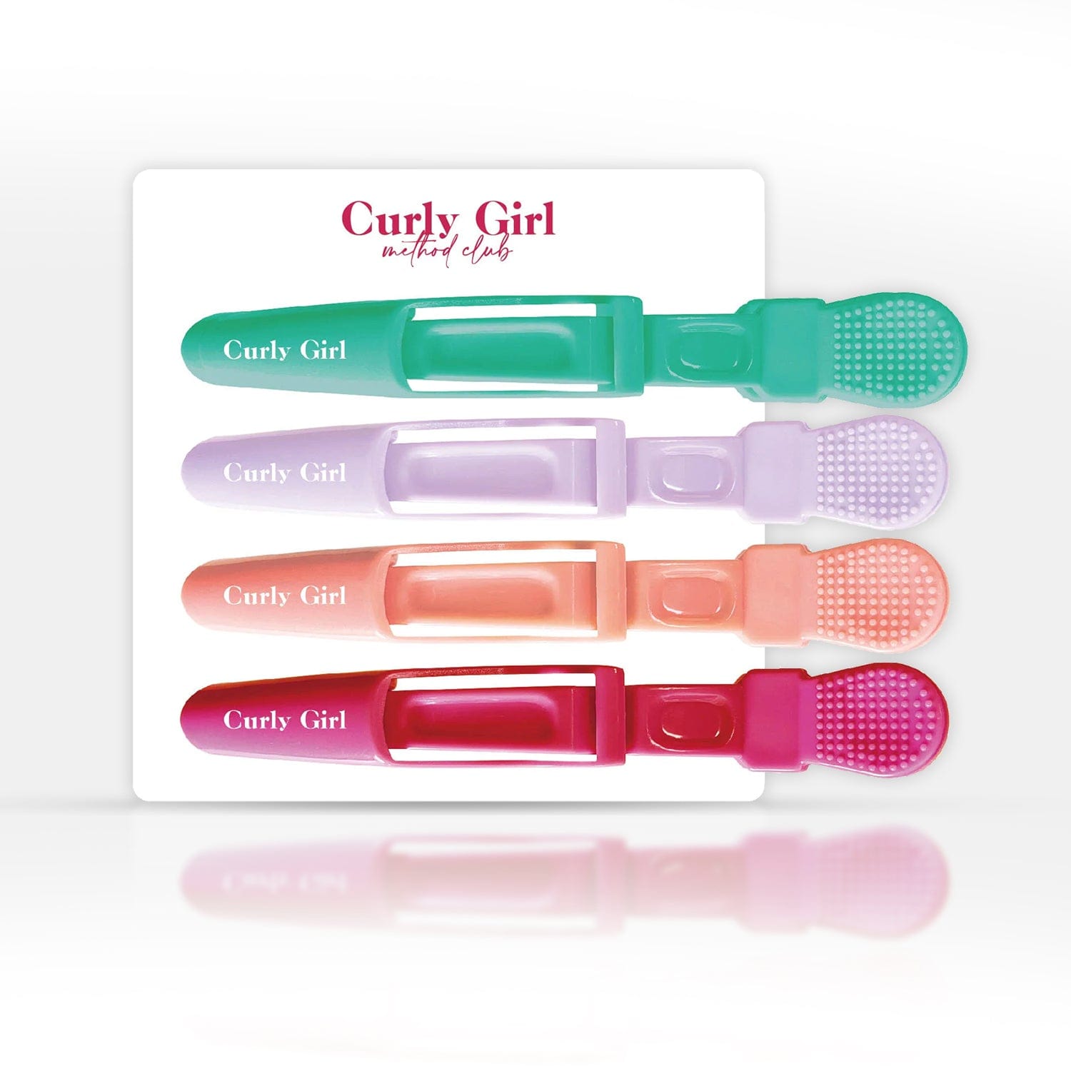 Step 3: Clip It Up Curl Clips Curly Girl Pack of 4 4PackCurlClips Step 3: Clip It Up Curl Clips Curly Girl Pack of 4