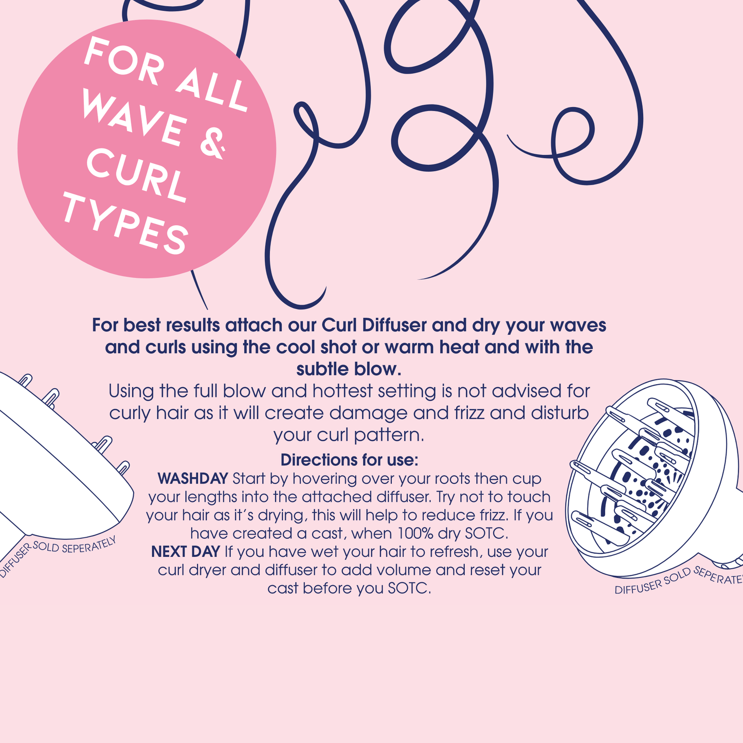 Step 4: Curl Dryer Anti Frizz Ionic Hair Dryer Step 4: Curl Dryer Anti Frizz Ionic Hair Dryer