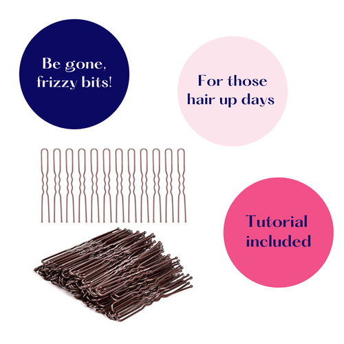 Step 5: Bobby Pins Bobby Pins Step 5: Bobby Pins